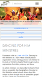 Mobile Screenshot of dancingforhim.com